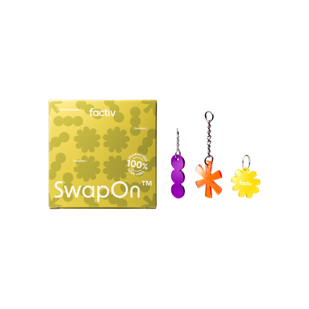 SwapOn™ Flower Power 吊飾牌